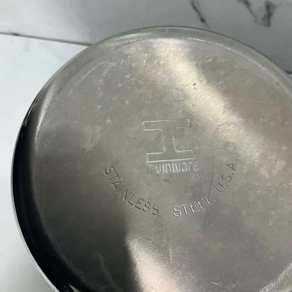 VINTAGE MCM Irvin Ware Stainless Steel Ice Bucket